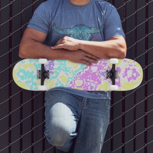 Pastel Camo Persoonlijk Skateboard (Buiten 3)