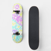 Pastel Camo Persoonlijk Skateboard (Voorkant)