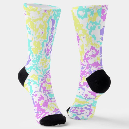 Pastel Camo Socks Sokken (Gebogen)