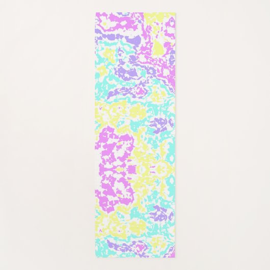 Pastel Camo Yogamat (Voorkant)