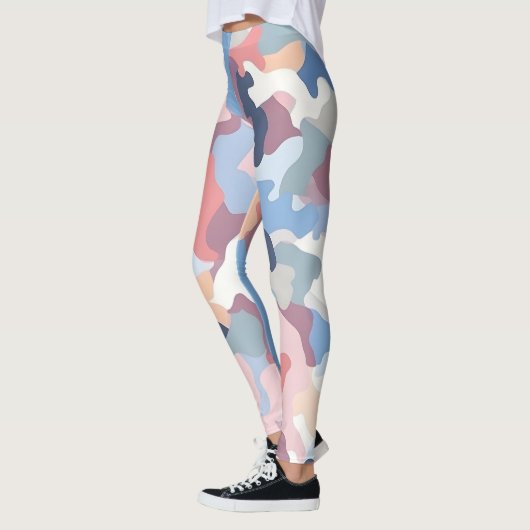 Pastel Camouflage Leggings (Links)
