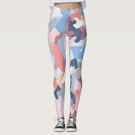 Pastel Camouflage Leggings