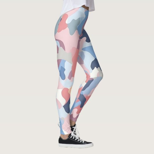 Pastel Camouflage Leggings (Rechts)