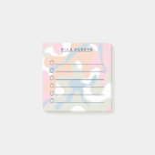 Pastel Camouflage om lijst te doen Post-it® Notes (Voorkant)