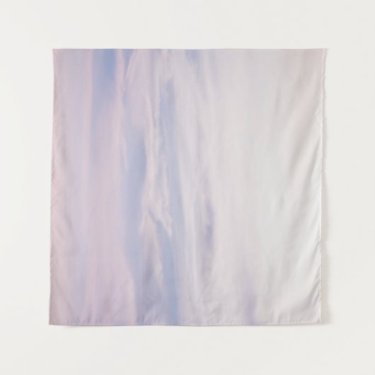 Pastel Caribbean Sunset Sky 2 #clouds #art Wandkleed (Voorkant (horizontaal))