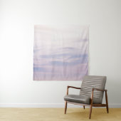 Pastel Caribbean Sunset Sky 2 #clouds #art Wandkleed (In situ)