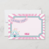 Pastel Carnival, bedankt kaarten (Voorkant)