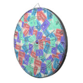 Pastel Cassettebandjes - jaren 90 esthetische muzi Dartbord (Voorkant Rechts)