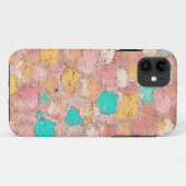 Pastel Cat Doodle Mobile Hoesje (Achterkant (horizontaal))