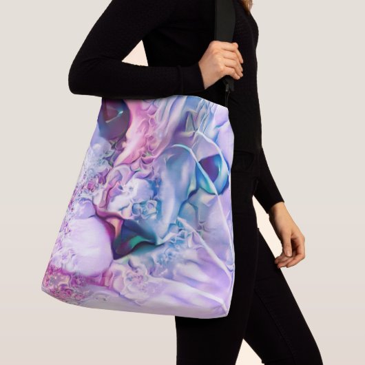 Pastel Cat Dreamscape Crossbody Tas (Dichtbij)