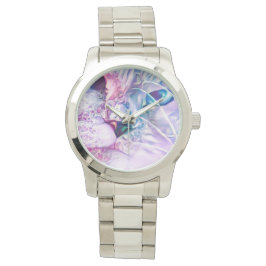 Pastel Cat Dreamscape Horloge