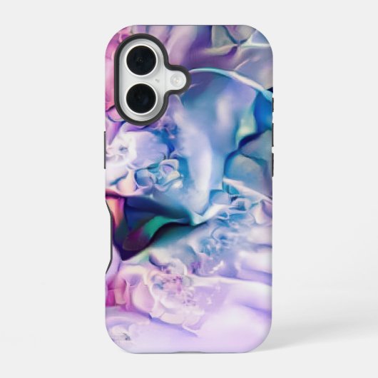 Pastel Cat Dreamscape iPhone 16 Hoesje (Achterkant)