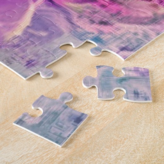 Pastel Cat Dreamscape Legpuzzel (Zijkant)