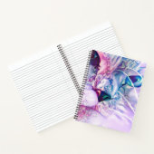 Pastel Cat Dreamscape Notitieboek (Binnen)