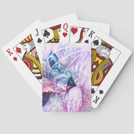 Pastel Cat Dreamscape Pokerkaarten (Achterkant)