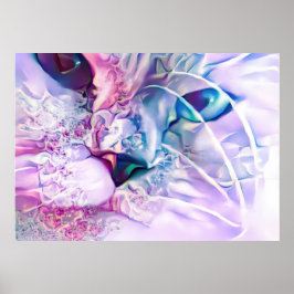 Pastel Cat Dreamscape Poster