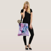 Pastel Cat Dreamscape Tote Bag (Op model)