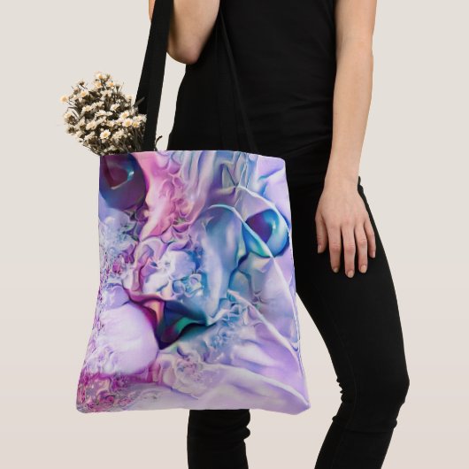 Pastel Cat Dreamscape Tote Bag (Dichtbij)