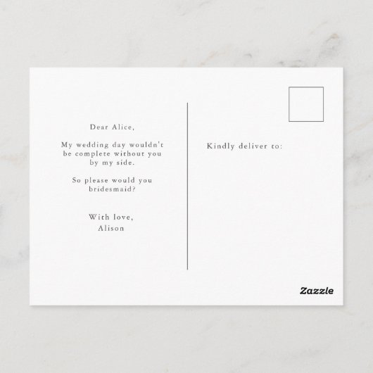 Pastel Celestial Crescent Gold Moon Briefkaart (Achterkant)