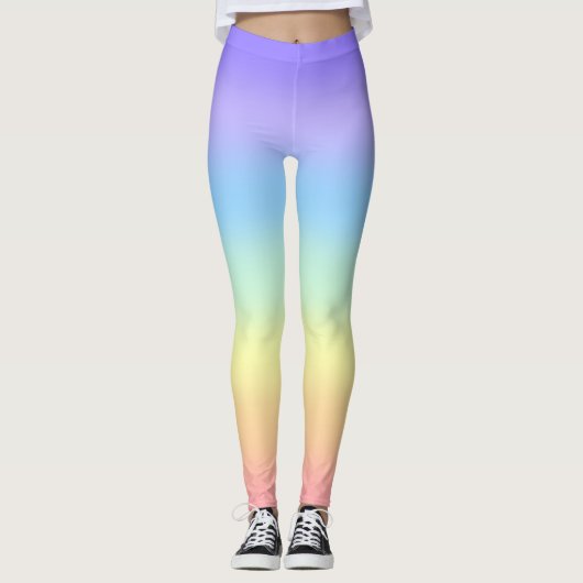Pastel Chakra Leggings (Voorkant)