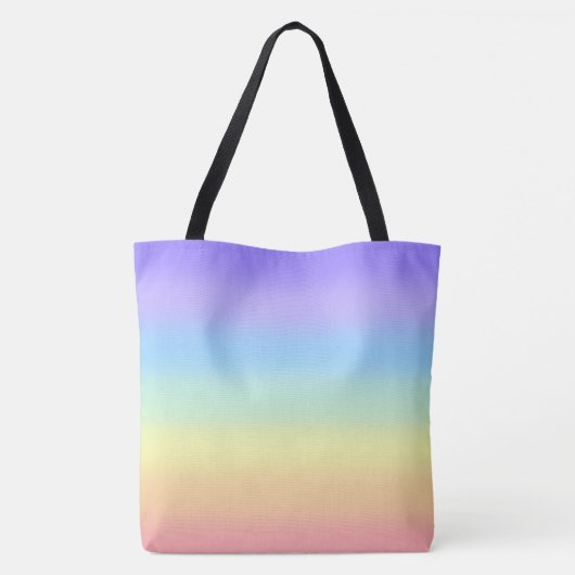 Pastel Chakras Tote Bag (Achterkant)