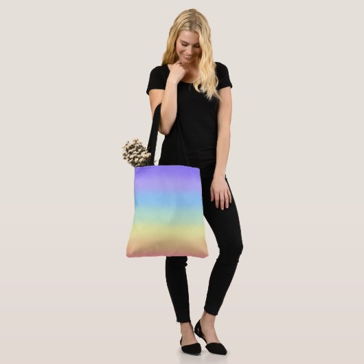 Pastel Chakras Tote Bag (Op model)