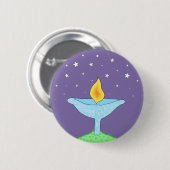 Pastel Chalice Pin/Button Ronde Button 5,7 Cm (Voorkant /achterkant)