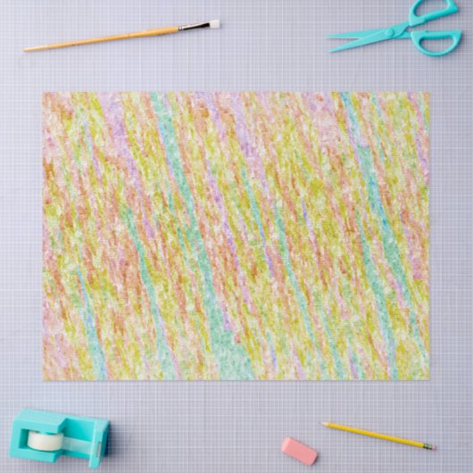Pastel Chalk Textielartikelen Tissuepapier (Craft)