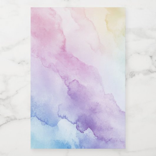 Pastel Charm Opslagpot Voedselcontainer Etiket (Enkel label)