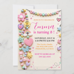 Pastel Charme Armband Verjaardag Kaart