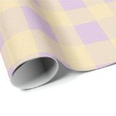 Pastel Checkered Gingham Cadeaupapier (Rol Hoek)