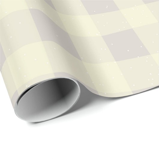 Pastel Checkered Gingham Cadeaupapier (Rol Hoek)