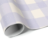 Pastel Checkered Gingham Cadeaupapier (Rol Hoek)