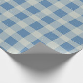 Pastel Checkered Gingham Cadeaupapier (Hoek)