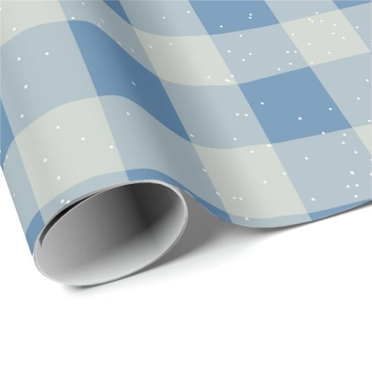 Pastel Checkered Gingham Cadeaupapier (Rol Hoek)