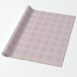 Pastel Checkered Gingham Cadeaupapier