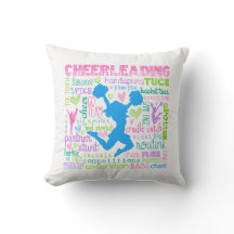 Pastel Cheerleading Words Typografie