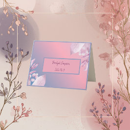 pastel cherry blossom sakura bruiloft gastenkaart bedankkaart