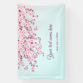 Pastel Cherry Blossom Spandoek (Verticaal)