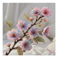 Pastel Cherry Blossom: zachte botanische kunst