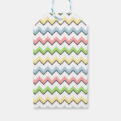 Pastel Chevron-Drop Shadow by Shirley Taylor Cadeaulabel (Achterkant)