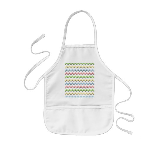 Pastel Chevron-Drop Shadow by Shirley Taylor Kinder Schort (Voorkant)