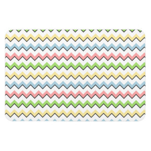 Pastel Chevron-Drop Shadow by Shirley Taylor Magneet