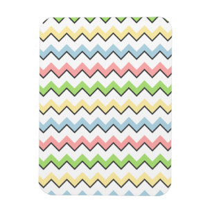 Pastel Chevron-Drop Shadow by Shirley Taylor Magneet