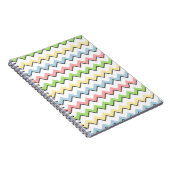 Pastel Chevron-Drop Shadow by Shirley Taylor Notitieboek (Rechterzijde)