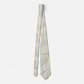Pastel Chevron-Drop Shadow by Shirley Taylor Stropdas (Achterkant)
