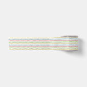 Pastel Chevron-Drop Shadow van Shirley Taylor Satijnen Lint (Voorkant)