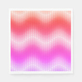 Pastel Chevron Paper Luncheon Napkins Servet (Voorkant)