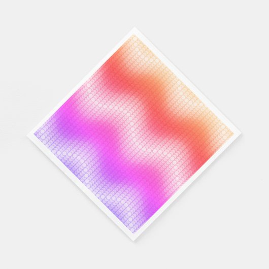 Pastel Chevron Paper Luncheon Napkins Servet (Hoek)