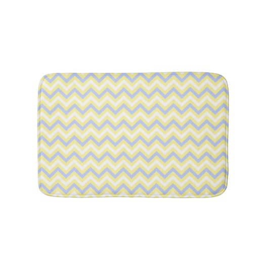 Pastel Chevron Pattern Badmat (Voorkant)